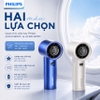 Quạt mini cầm tay USB, serial 4000, 100 cấp độ gió, pin 5.000mAH - Dòng cao cấp. Thương hiệu Hà Lan cao cấp Philips - ACR4142MPF