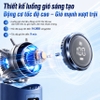 Quạt mini cầm tay USB, serial 4000, 100 cấp độ gió, pin 5.000mAH - Dòng cao cấp. Thương hiệu Hà Lan cao cấp Philips - ACR4142MPF