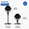 Quạt tuần hoàn không khí Serial 3000, động cơ biến tần cao cấp. Thương hiệu Hà Lan nổi tiếng Philips - ACR3242CFD
