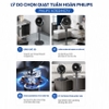 Quạt tuần hoàn không khí Serial 3000, chíp xử lý AI, tích hợp đèn ngủ. Thương hiệu Hà Lan cao cấp Philips - ACR3244CFV