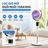 Quạt tuần hoàn không khí xoay 3 chiều, động cơ biến tần, tích hợp 99 cấp độ gió, Serial 3000. Thương hiệu Hà Lan Philips - ACR3264CFV