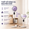 Quạt tuần hoàn không khí xoay 3 chiều, động cơ biến tần, tích hợp 99 cấp độ gió, Serial 3000. Thương hiệu Hà Lan Philips - ACR3264CFV