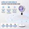 Quạt tuần hoàn không khí xoay 3 chiều, động cơ biến tần, tích hợp 99 cấp độ gió, Serial 3000. Thương hiệu Hà Lan Philips - ACR3264CFV