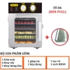 Máy sấy thực phẩm tích hợp đèn UV diệt khuẩn, thương hiệu Mỹ Septree cao cấp ST-04