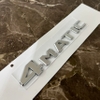 Decal tem chữ 4MATIC dán xe đuôi ô tô