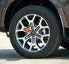 Logo chụp mâm bánh xe ô tô Ford Everest All New, Ranger XLT, Ranger Wildtrak (Đời từ 2022 trở lên). Đường kính chân cài 66mm