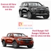 Logo chụp mâm bánh xe ô tô Ford Everest All New, Ranger XLT, Ranger Wildtrak (Đời từ 2022 trở lên). Đường kính chân cài 66mm