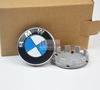 Logo chụp mâm, ốp lazang bánh xe ô tô BMW đường kính 68mm và 55mm