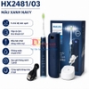 Bàn chải đánh răng điện, tích hợp 5 chế độ làm sạch Philips Sonic electric toothbrush, Series 3600. Thương hiệu Hà Lan cao cấp Philips - HX2481