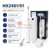 Bàn chải đánh răng điện, tích hợp 5 chế độ làm sạch Philips Sonic electric toothbrush, Series 3600. Thương hiệu Hà Lan cao cấp Philips - HX2481