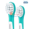 Bộ 2 đầu bàn chải đánh răng điện trẻ em Philips HX6032