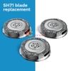 Bộ 3 lưỡi dao cạo râu Philips SH71