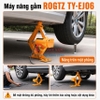 Bộ nâng kích gầm điện, kiêm máy bơm lốp và máy siết ốc ô tô đa năng 3 trong 1. Thương hiệu Đức cao cấp ROGTZ 