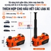 Bộ nâng kích gầm điện, kiêm máy bơm lốp và máy siết ốc ô tô đa năng 3 trong 1. Thương hiệu Đức cao cấp ROGTZ 