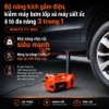 Bộ nâng kích gầm điện, kiêm máy bơm lốp và máy siết ốc ô tô đa năng 3 trong 1. Thương hiệu Đức cao cấp ROGTZ 
