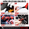 Bộ nâng kích gầm điện, kiêm máy bơm lốp và máy siết ốc ô tô đa năng 3 trong 1. Thương hiệu Đức cao cấp ROGTZ 