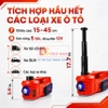 Bộ nâng kích gầm điện, kiêm máy bơm lốp và máy siết ốc ô tô đa năng 3 trong 1. Thương hiệu Đức - ROGTZ, Bảng điều khiển kỹ thuật số cao cấp TY-004