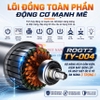 Bộ nâng kích gầm điện, kiêm máy bơm lốp và máy siết ốc ô tô đa năng 3 trong 1. Thương hiệu Đức - ROGTZ, Bảng điều khiển kỹ thuật số cao cấp TY-004