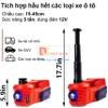 Bộ nâng kích gầm điện, kiêm máy bơm lốp tự ngắt 2 trong 1. Thương hiệu Đức ROGTZ cao cấp TY-EHJ03