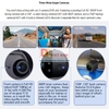 Camera hành trình cao cấp Phisung E09-3 tích hợp 3 camera, 4G, Android, Wifi