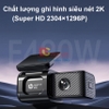 Camera hành trình ô tô độ phân giải 2K, Wifi. Thương hiệu Mỹ cao cấp HP - F490W
