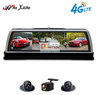 Camera hành trình đặt taplo ô tô cao cấp WHEXUNE K600 tích hợp 4 camera, Android Wifi GPS