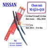 Bộ 2 thanh gạt nước mưa ô tô đa năng Nano cao cấp hãng xe Nissan: Sunny-Teana-X trail-Navara-Livina-Grand Livina-Juke-Murano-Qashpai
