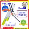 Bộ 2 thanh gạt nước mưa ô tô Nano cao cấp dành cho xe Vinfast Fadil