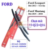 Bộ 2 thanh gạt nước mưa ô tô đa năng Nano cao cấp dành cho hãng xe Ford: Transit-Ecosport-Everest-Focus-Fiesta-Ranger-Mondeo-Escape-Mustang