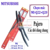 Bộ 2 thanh gạt nước mưa ô tô đa năng Nano cao cấp dành cho hãng xe Mitsubishi: Xpander-Jolie-Mirage-Pajero-Pajero Sport-Triton-Ourlander-Grandis-Zinger-Lancer