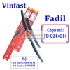Bộ 2 thanh gạt nước mưa ô tô Nano cao cấp dành cho xe Vinfast Fadil