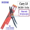 Bộ 2 thanh gạt nước mưa ô tô đa năng Nano cao cấp hãng xe Suzuki: Celerio-Vitara-Swift-Ertiga-Grand Vitara-Alto-Carry1.0-Wagon R