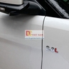 Decal tem chữ 1.8T, 2.0T và 3.0T inox dán đuôi xe ô tô