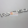Decal tem chữ RX350 dán đuôi xe ô tô Lexus G100406