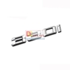 Decal tem chữ inox 320i dán đuôi xe ô tô