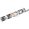 Decal tem chữ S600L, S500L và S400L dán đuôi xe ô tô Mercedes