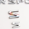 Bộ Decal tem chữ Super Sport dán đuôi xe và hông xe ô tô