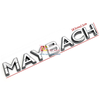 Decal tem chữ Maybach Inox cao cấp dán trang trí ô tô G80708