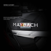 Decal tem chữ Maybach Inox cao cấp dán trang trí ô tô G80708