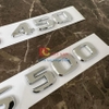 Decal tem chữ GLS 450 và GLS 500 dán đuôi xe ô tô Mercedes