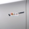 Decal tem chữ V8-Biturbo và V12-Biturbo dán hông xe Mercedes