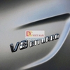 Decal tem chữ V8-Biturbo và V12-Biturbo dán hông xe Mercedes