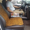 Đệm hạt gỗ tựa lưng massage ô tô gỗ Bách Xanh 100% tự nhiên, đan kết diềm mép cao cấp