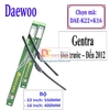 Bộ 2 thanh gạt nước mưa ô tô Nano mềm cao cấp hãng xe Chevrolet, Daewoo: Cruze-Aveo-Captiva-Trax-Spark-Lacetti-Gentra-Lanos-Matiz-Orlando-Colorado