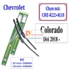 Bộ 2 thanh gạt nước mưa ô tô Nano mềm cao cấp hãng xe Chevrolet, Daewoo: Cruze-Aveo-Captiva-Trax-Spark-Lacetti-Gentra-Lanos-Matiz-Orlando-Colorado