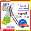 Bộ 2 thanh gạt nước mưa ô tô Nano xương mềm cao cấp hãng xe Suzuki: Celerio-Vitara-Swift-Ertiga-Grand Vitara-Alto-Carry1.0-Wagon R