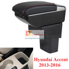 Hộp tỳ tay ô tô Hyundai Accent 2013-2016 tích hợp 7 cổng USB