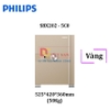 Két sắt điện tử thông minh vân tay, mã số ảo, chìa cơ. Thương hiệu Hà Lan cao cấp Philips - SBX202