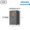 Két sắt điện tử thông minh vân tay, mã số ảo, Wifi, chìa cơ. Thương hiệu Hà Lan cao cấp Philips - SBX602