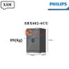 Két sắt điện tử thông minh vân tay, mã số ảo, Wifi, chìa cơ. Thương hiệu Hà Lan cao cấp Philips - SBX602